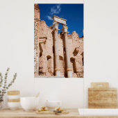 De Severan Basilica, Leptis Magna, Al Khums Poster (Keuken)