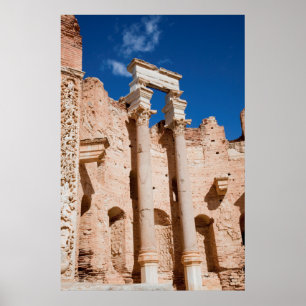 De Severan Basilica, Leptis Magna, Al Khums Poster