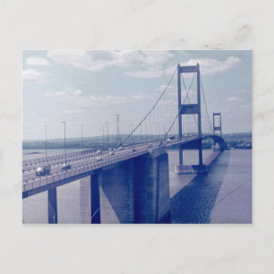 De Severn Bridge uit Aust (jaren zeventig) Briefkaart
