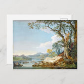 De Severn in Shrewsbury, Shropshire Briefkaart (Voorkant / Achterkant)