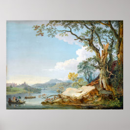 De Severn in Shrewsbury, Shropshire Poster