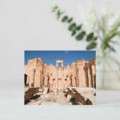 De Severus Basiliek, Leptis Magna, Al Khums 2 Briefkaart (Staand voorkant)