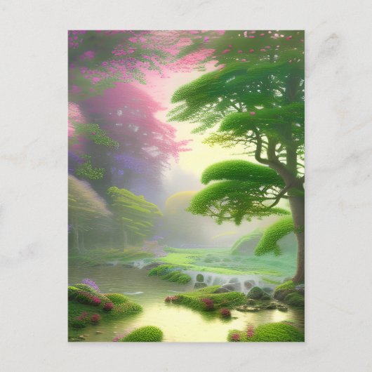 De Seychellen is een eilandengroep in de Seychelle Briefkaart (Voorkant)