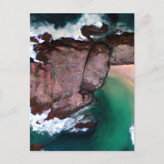 De Seychellen is een eilandengroep in de Seychelle Feestdagenkaart (Voorkant)