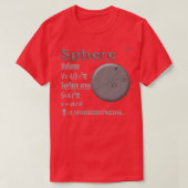 De sfeer t-shirt (Design voorkant)