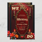 De sfeer van de prachtige  stijl. kaart (Voorkant / Achterkant)