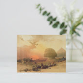 De sfinx bij Giza Briefkaart (Staand voorkant)