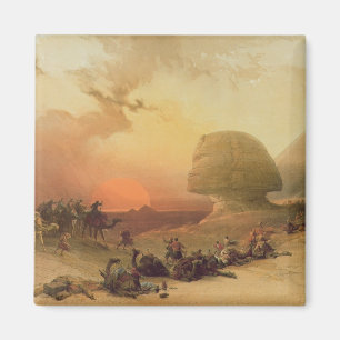 De sfinx bij Giza Magneet