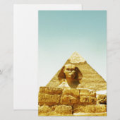 De Sfinx Briefpapier (Voorkant / Achterkant)