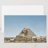 De Sfinx Briefpapier (Voorkant / Achterkant)