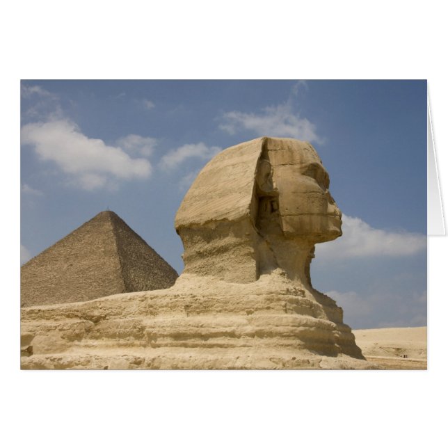 De Sfinx, Giza, Al Jizah, Egypte (Voorkant Horizontaal)