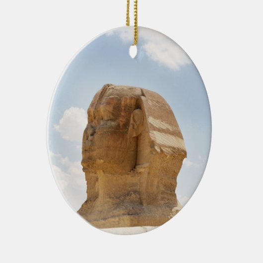 De sfinx keramisch ornament (Rechts)