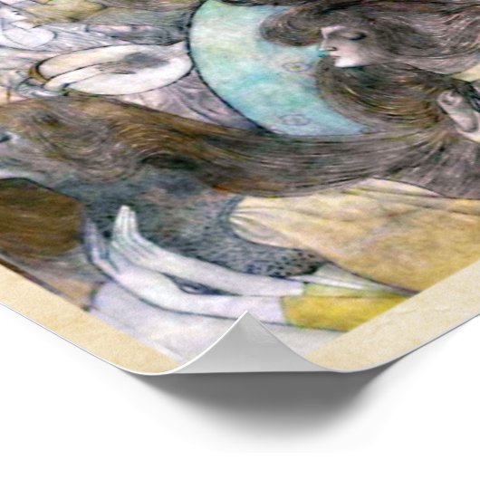 De sfinx poster (Hoek)