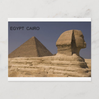 De Sfinx van Egypte Kaïro Giza (St.K) Briefkaart