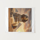 De Sfinx van Giza – Bewaker van de Piramides Wandkleed (Voorkant (horizontaal))