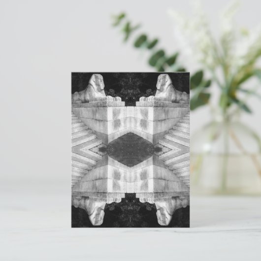 De Sfinx van Londen Briefkaart (Staand voorkant)