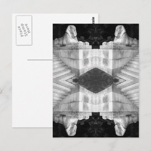 De Sfinx van Londen Briefkaart (Voorkant / Achterkant)