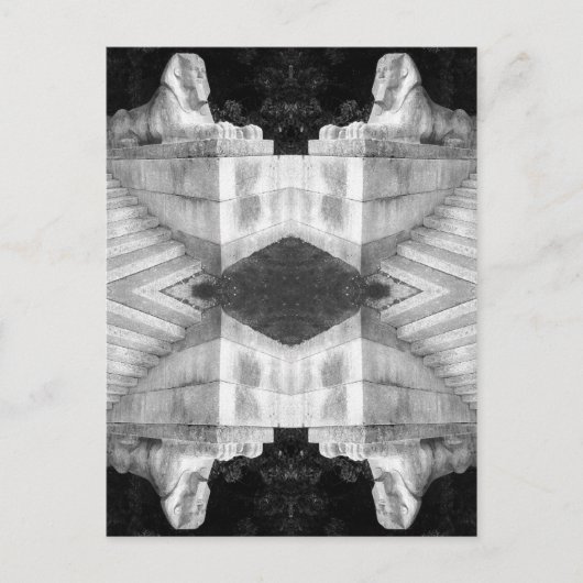 De Sfinx van Londen Briefkaart (Voorkant)