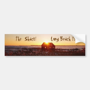 De Shack. Bumpersticker