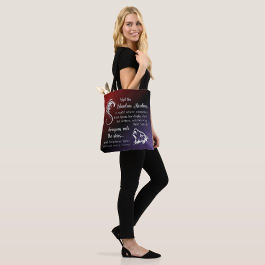 De Shadow Realms Brenda K Davies Canvas tas (Op model)