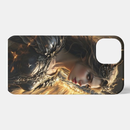 De Shadowflame Seraph iPhone Hoesje (Achterkant horizontaal)