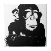 De Shady Monkey.gif Tegeltje (Voorkant)