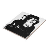 De Shady Monkey.gif Tegeltje (Zijkant)