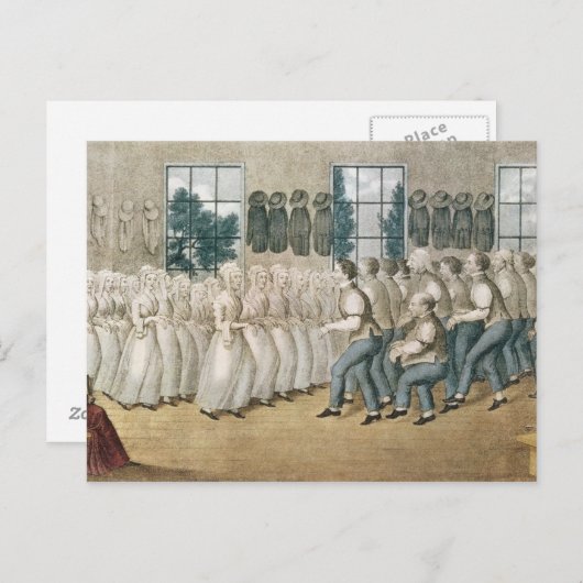 De Shakers in de buurt van Libanon Briefkaart (Voorkant / Achterkant)