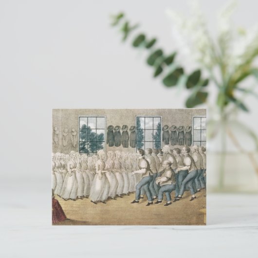 De Shakers in de buurt van Libanon Briefkaart (Staand voorkant)