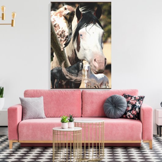 De Shaman Canvas Afdruk (Insitu (Woonkamer))