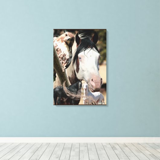 De Shaman Canvas Afdruk (Insitu (Houten vloer))