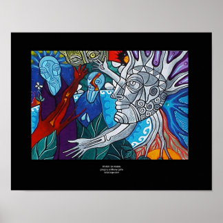 De Shaman door Gregory Gallo Poster