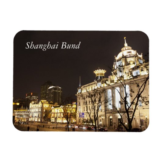De Shanghai Bund, China Magneet (Horizontaal)