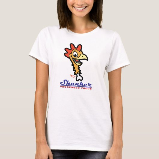 De Shanker heeft het Shirt voor kippen verwerkt (Voorkant)