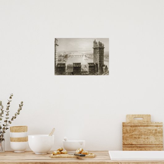 De Shannon en Limerick Poster (Keuken)