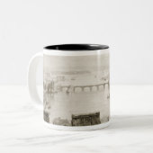 De Shannon en Limerick Tweekleurige Koffiemok (Voorkant links)