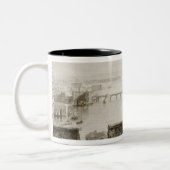 De Shannon en Limerick Tweekleurige Koffiemok (Links)