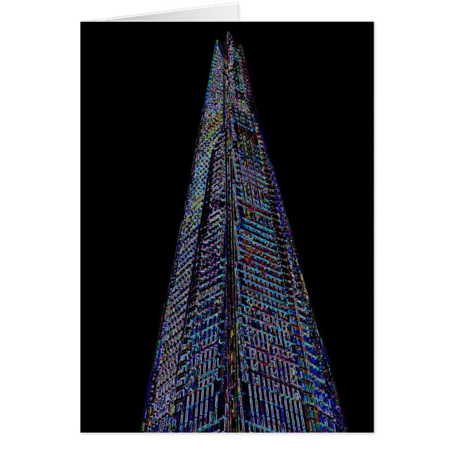 De Shard London Art (Voorkant)