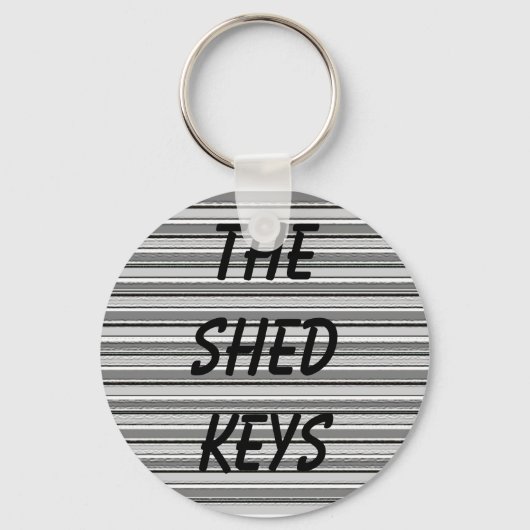 De Shed Keys Sleutelhanger (Voorkant)