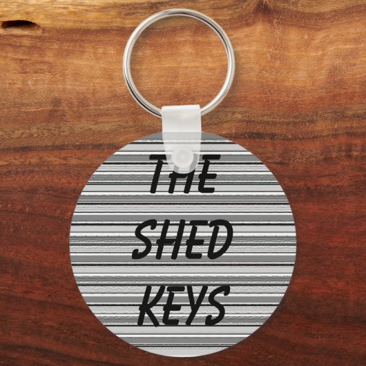 De Shed Keys Sleutelhanger (Voorkant)