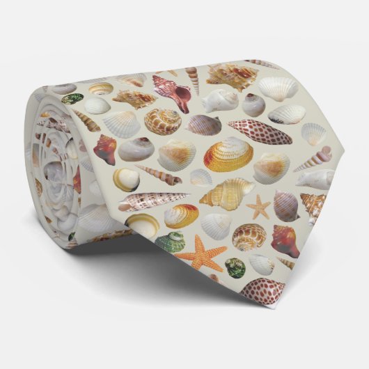 De Shell Collector Necktie Stropdas (Opgerold)