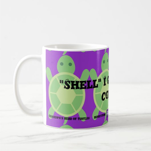 De "'Shell' die ik je wat koffie geef?" KoffieMok (Links)