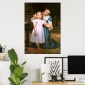 De Shell van William Bouguereau Poster (Thuiskantoor)