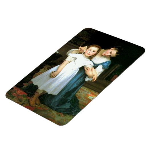 "De Shell" William-Adolphe Bouguereau magneet (Linkerzijde)