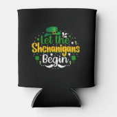 De Shenanigans moeten beginnen met sint-Patricks d Blikjeskoeler (Voorkant)
