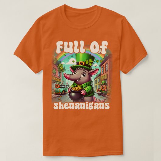 De Shenanigans staan voor Aardvark St Patricks Day T-shirt (Design voorkant)