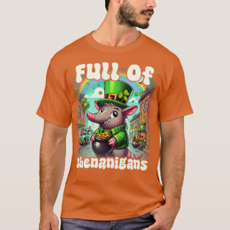 De Shenanigans staan voor Aardvark St Patricks Day T-shirt