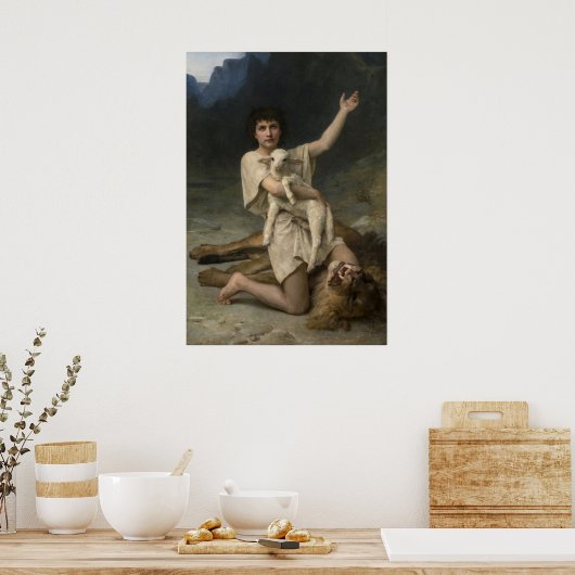 De Shepherd David Triumphant Poster (Keuken)