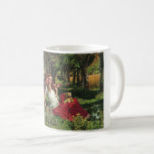De Shepherd en zijn Vriendin (door Holman Hunt) Koffiemok (Voorkant rechts)