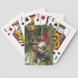De Shepherd en zijn Vriendin (door Holman Hunt) Pokerkaarten